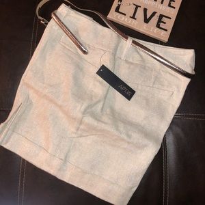 4” APT. 9 Linen Metallic Shorts